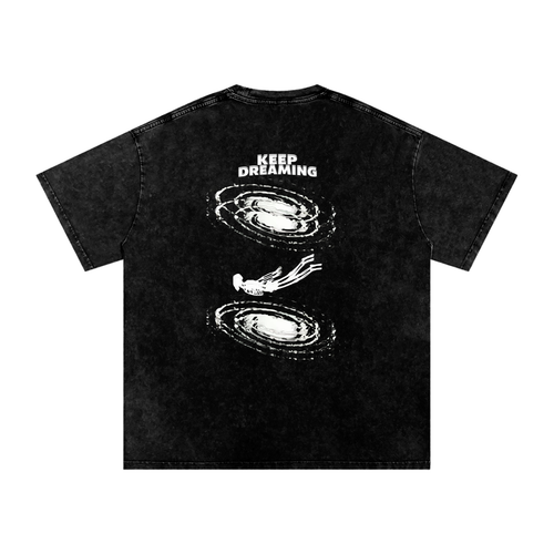 Acid Wash Oversize T-Shirt - 250 GSM