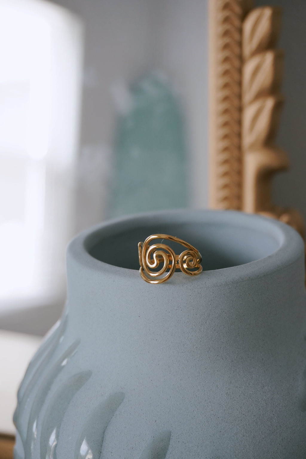 Spiral ring