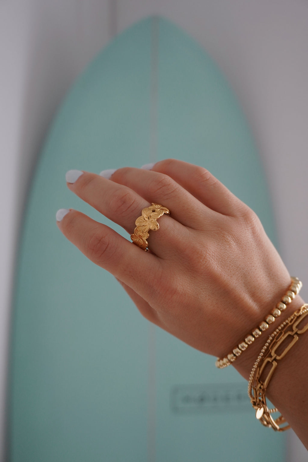 “Aloha” ring