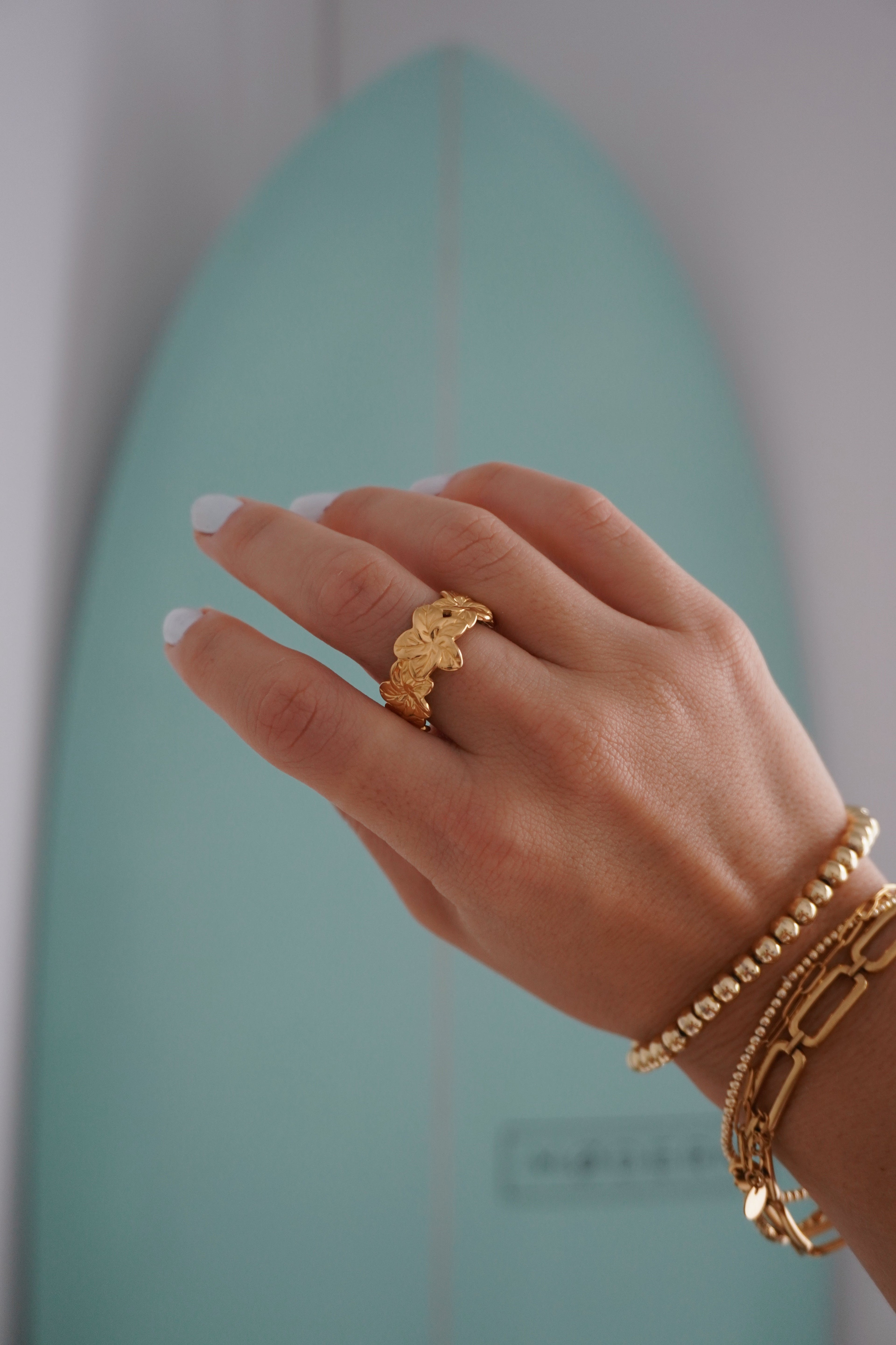 “Aloha” ring