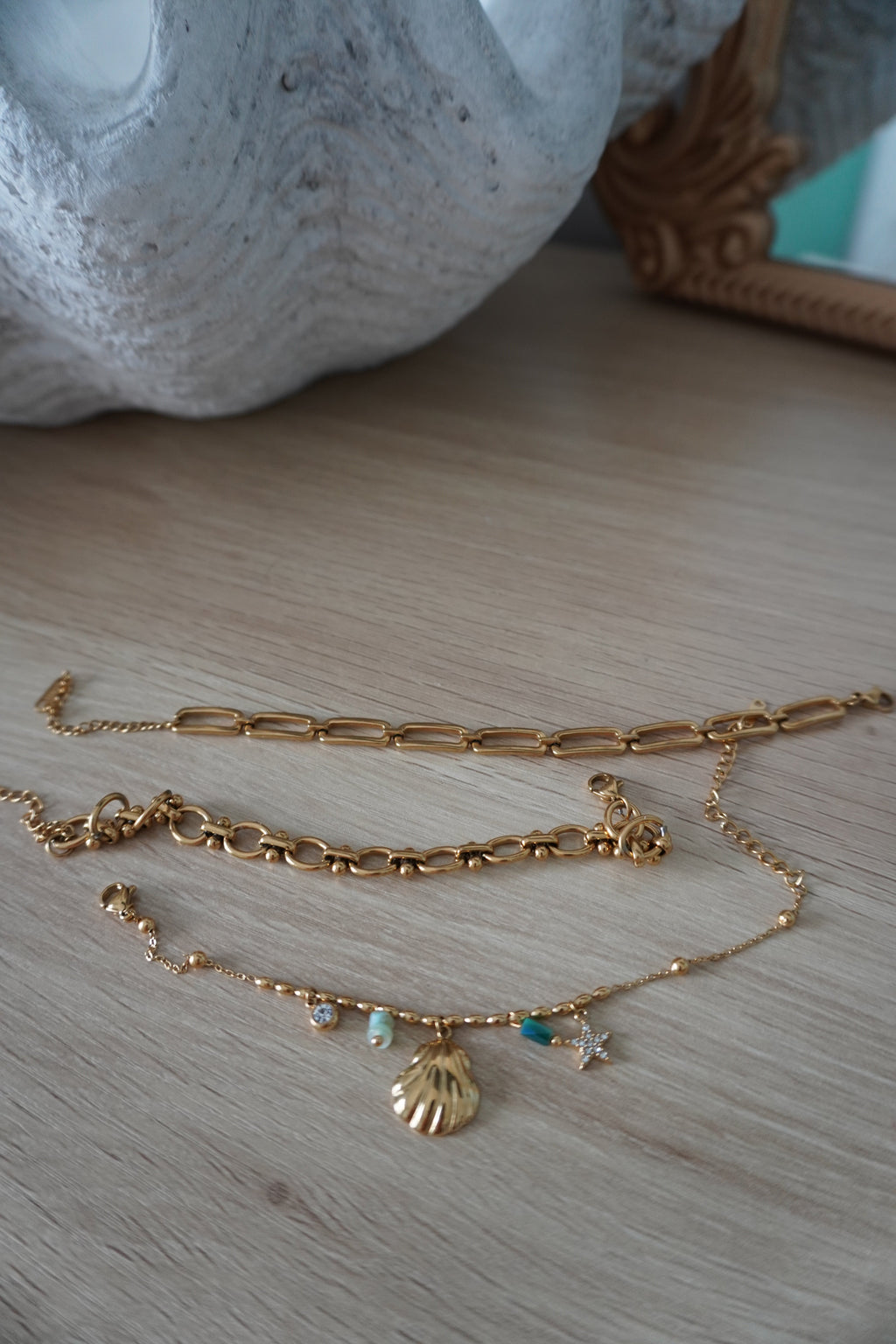 “Cleo” chain bracelet