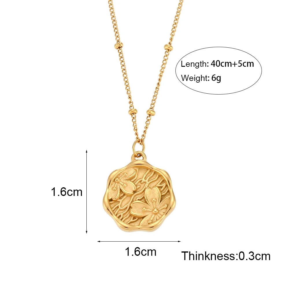“In the garden” necklace