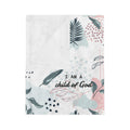 I Am Bible Verse Plush Blanket