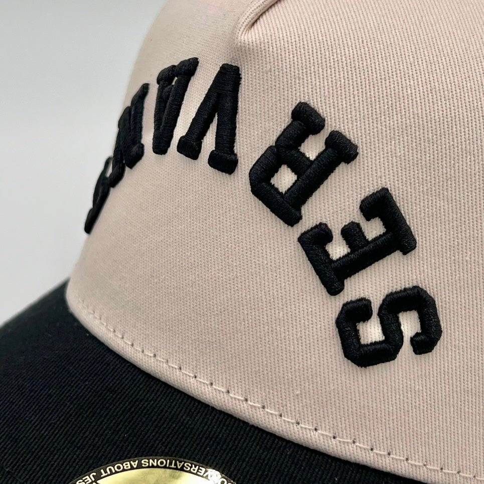 [PRE-ORDER - SHIPS APRIL 8TH] ‘SERVANT’ Premium SnapBack - Cream/Black